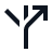 Right fork icon